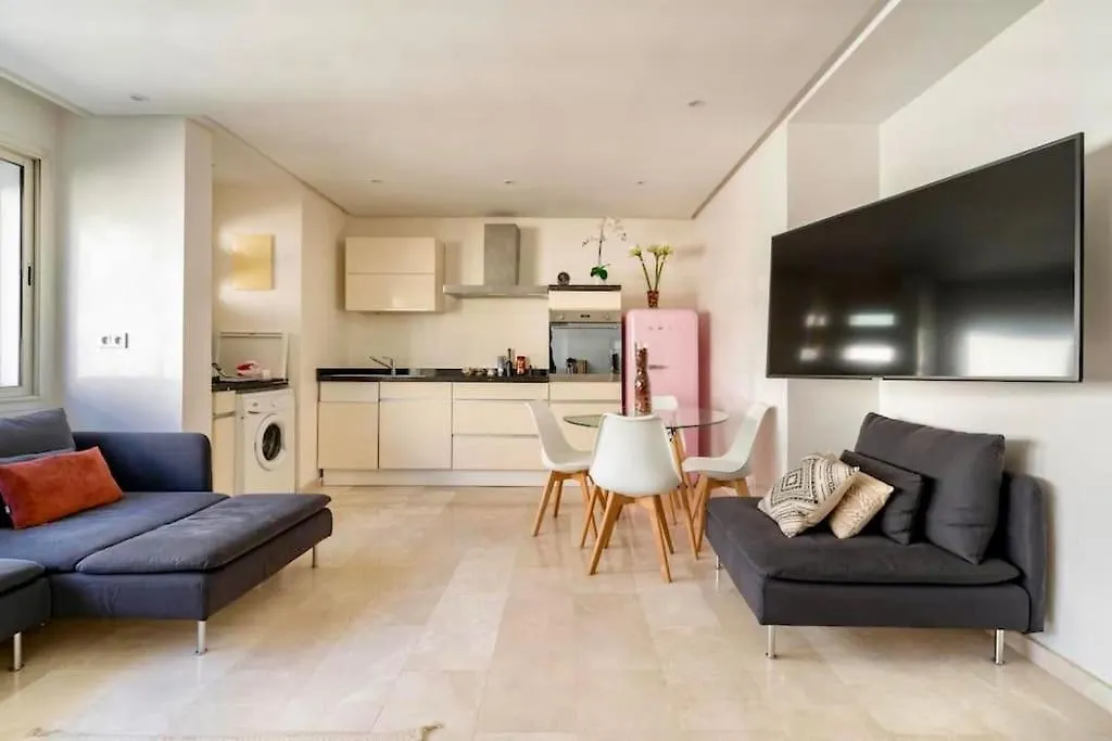 Apartment Central, Cosy, Confortable - Bleue Residence Casablanca